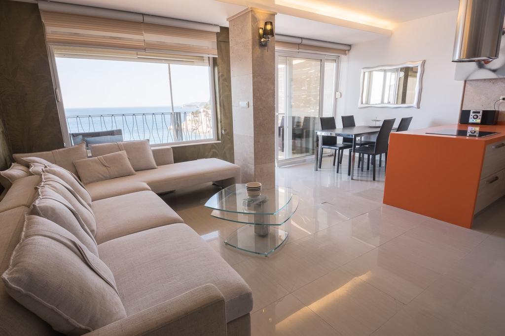 Private Penthouse Djurasevic Apartment Sveti Stefan Bagian luar foto