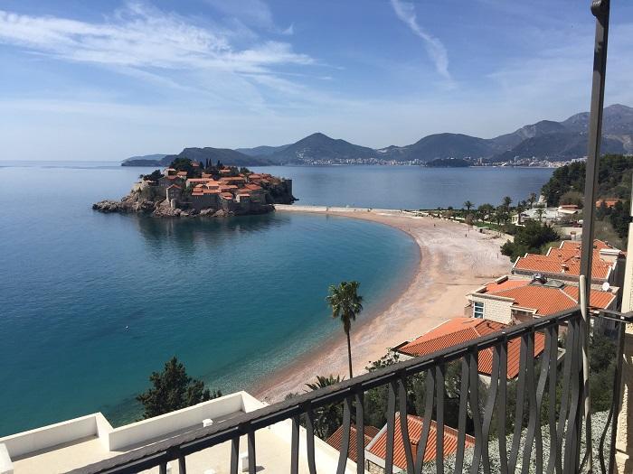 Private Penthouse Djurasevic Apartment Sveti Stefan Bagian luar foto